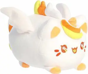 Aurora® Spooky Tasty Peach® Candy Corn Pegasus Meowchi Stuffed Animal Toy, 8" Aurora® Spooky Tasty Peach® Candy Corn Pegasus Meowchi Stuffed Animal Toy, 8"