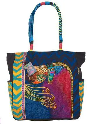 Laurel Burch Mythical Mare Large Shoulder Tote Bag, 19x 5.5x 15 Laurel Burch Mythical Mare Large Shoulder Tote Bag, 19x 5.5x 15