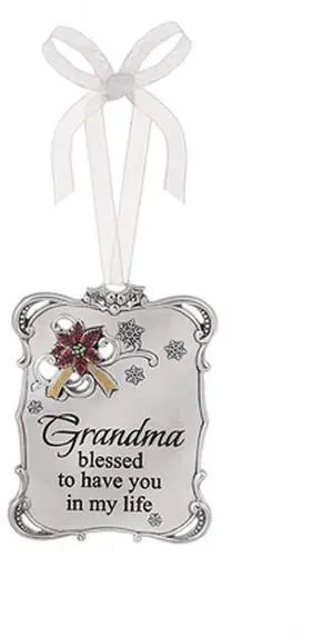 Ganz Ornament Plaque Grandma Blessed to Have You in My Life Ganz Ornament Plaque Grandma Blessed to Have You in My Life