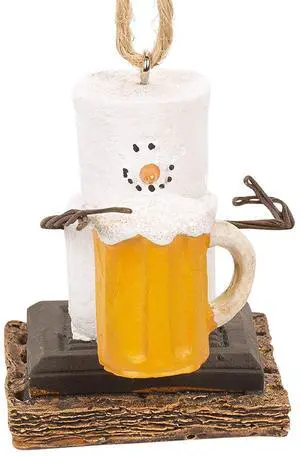 Toasted S'Mores "Original Beer Mug" Christmas/ Everyday Ornament Toasted S'Mores "Original Beer Mug" Christmas/ Everyday Ornament