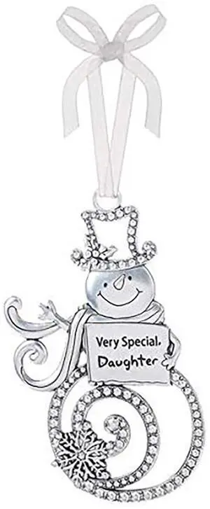 Ganz Ornament - Very Special Daughter - Silver Ganz Ornament - Very Special Daughter - Silver