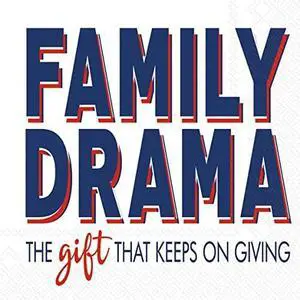Boston International Rosanne Beck 3-Ply Paper Napkins, 20-Count Cocktail Size, Family Drama Boston International Rosanne Beck 3-Ply Paper Napkins, 20-Count Cocktail Size, Family Drama