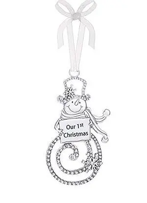 Ganz Ornament - Our 1st First Christmas - Silver Ganz Ornament - Our 1st First Christmas - Silver