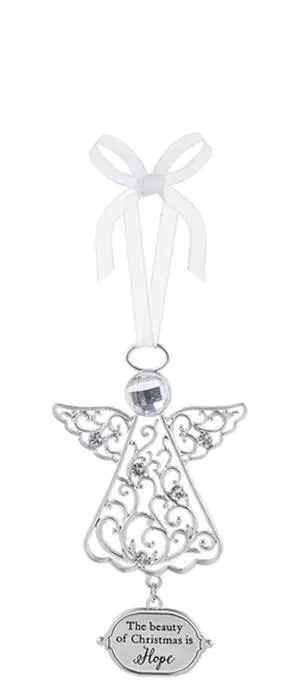 Ganz Hanging Ornament - Beauty Of Christmas Is Hope Ganz Hanging Ornament - Beauty Of Christmas Is Hope