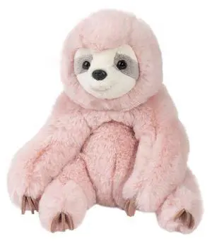 Douglas Cuddle Toys Pokie Pink Sloth Mini Soft Plush Stuffed Animal, 6" Douglas Cuddle Toys Pokie Pink Sloth Mini Soft Plush Stuffed Animal, 6"