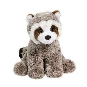Douglas Cuddle Toys Mini Rudie Soft Raccoon Plush Stuffed Animal, 7" Douglas Cuddle Toys Mini Rudie Soft Raccoon Plush Stuffed Animal, 7"