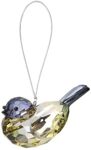 Ganz Crystal Expressions Acrylic Blue and Yellow Songbird Ornament, 3 inches Ganz Crystal Expressions Acrylic Blue and Yellow Songbird Ornament, 3 inches