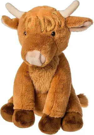 Mary Meyer Stuffed Animal Huggable Plush Soft Toy, 10-Inches, Hetty Highland Cow Mary Meyer Stuffed Animal Huggable Plush Soft Toy, 10-Inches, Hetty Highland Cow