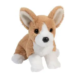 Douglas Cheekie Soft Corgi Plush Stuffed Animal, 9.5" Douglas Cheekie Soft Corgi Plush Stuffed Animal, 9.5"