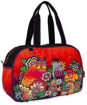 Sun'N'Sand Laurel Burch Large Chant D'Oiseau Duffel Bag, 21" x 7" x 11.25" Sun'N'Sand Laurel Burch Large Chant D'Oiseau Duffel Bag, 21" x 7" x 11.25"