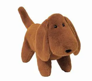 Douglas Toys Dale Dachshund Dog Muzzle Plush Stuffed Animal (Large), 10" long Douglas Toys Dale Dachshund Dog Muzzle Plush Stuffed Animal (Large), 10" long