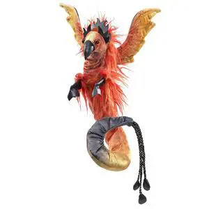 Folkmanis Phoenix Wristlet Finger Puppet, 20" Folkmanis Phoenix Wristlet Finger Puppet, 20"