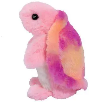 Douglas Lillie Pink Turtle Mini Tye Die Teal Plush Stuffed Animal Toy 5" Long Douglas Lillie Pink Turtle Mini Tye Die Teal Plush Stuffed Animal Toy 5" Long