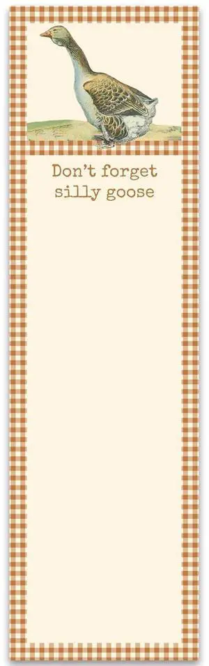 Primitives by Kathy - Don't Forget Silly Goose List Pad Primitives by Kathy - Don't Forget Silly Goose List Pad