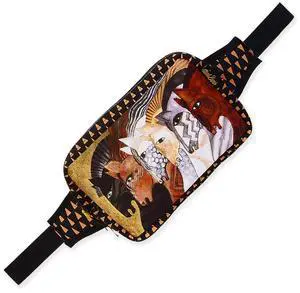 Sun'N'Sand Laurel Burch Neoprene Body Wrap and Belt Bag- Moroccan Mares Horses Sun'N'Sand Laurel Burch Neoprene Body Wrap and Belt Bag- Moroccan Mares Horses