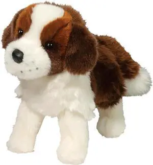 Douglas Cuddle Toys Brutus St. Bernard Plush Stuffed Animal Toy, 10" Douglas Cuddle Toys Brutus St. Bernard Plush Stuffed Animal Toy, 10"