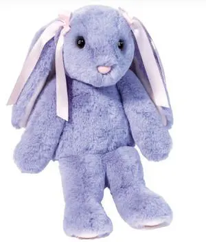 Douglas Violet Purple Floppy Bunny Plush Stuffed Animal, 8 in sitting (large) Douglas Violet Purple Floppy Bunny Plush Stuffed Animal, 8 in sitting (large)