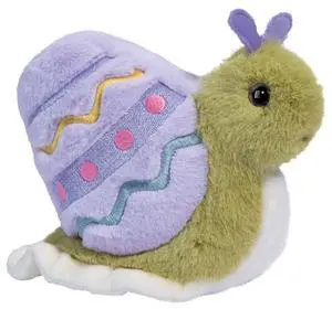 Douglas Eggatha Snail Carrying an Easter Egg Plush Stuffed Animal Toy, 5" Douglas Eggatha Snail Carrying an Easter Egg Plush Stuffed Animal Toy, 5"