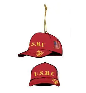 Kurt Adler U.S. Marine Corps® Red Cover Cap Ornament Kurt Adler U.S. Marine Corps® Red Cover Cap Ornament