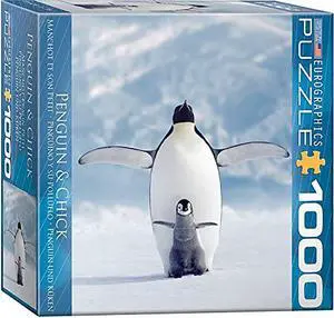 EuroGraphics Penguin & Chick Small Box Puzzle (1000 Pieces) EuroGraphics Penguin & Chick Small Box Puzzle (1000 Pieces)