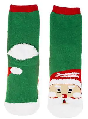 Ganz Santa Socks - Women's (1 pair), One Size Fits Most Ganz Santa Socks - Women's (1 pair), One Size Fits Most