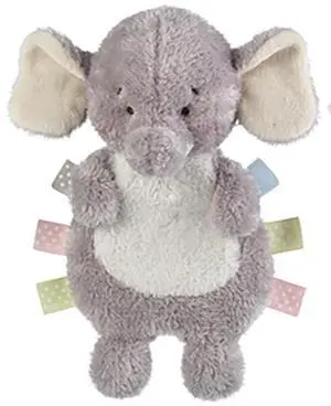 Baby Ganz Gray Wuzzies Crinkle Elephant Plush Stuffed Animal Toy, 10" Baby Ganz Gray Wuzzies Crinkle Elephant Plush Stuffed Animal Toy, 10"