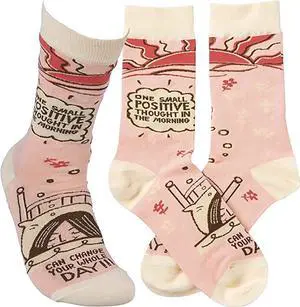 Primitives by Kathy Socks "One Small Positive Thought Can Change Your Day" Primitives by Kathy Socks "One Small Positive Thought Can Change Your Day"