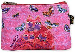 Laurel Burch Feline Cats Minis Cosmetic Bag (Fuchsia/Red D) Laurel Burch Feline Cats Minis Cosmetic Bag (Fuchsia/Red D)