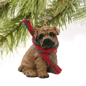 Conversation Concepts Shar Pei Brown Original Ornament Conversation Concepts Shar Pei Brown Original Ornament