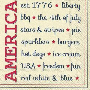 Boston International America Cocktail Napkin Boston International America Cocktail Napkin