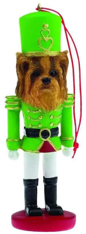 E&S Pets 35358-46 Yorkie Nutcracker Soldier Dog Ornament E&S Pets 35358-46 Yorkie Nutcracker Soldier Dog Ornament