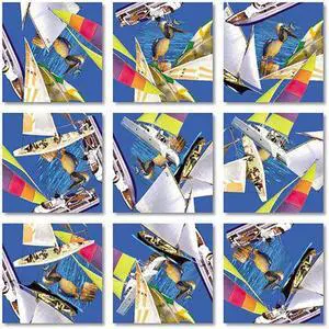 B Dazzle Boating Scramble Squares 9 Piece Puzzle B Dazzle Boating Scramble Squares 9 Piece Puzzle
