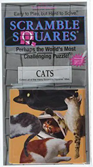 Scramble Square Puzzle: World's Most Challenging Puzzle - Cat Scramble Square Puzzle: World's Most Challenging Puzzle - Cat