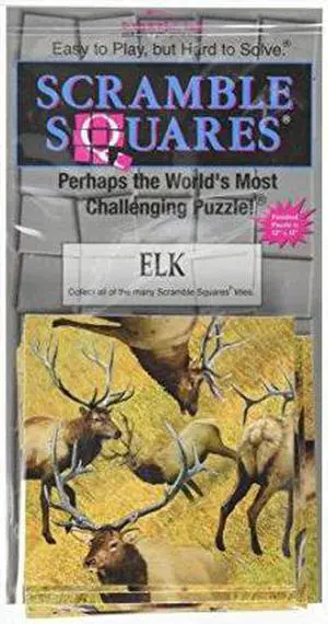 Scramble Squares Puzzle Elk Scramble Squares Puzzle Elk
