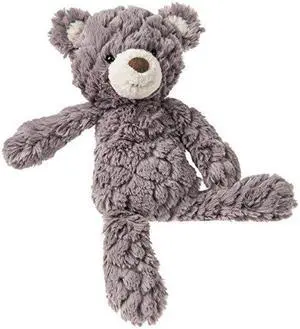 Mary Meyer Putty Bear Small Teddy Bear Plush Stuffed Animal Soft Toy, Grey Mary Meyer Putty Bear Small Teddy Bear Plush Stuffed Animal Soft Toy, Grey