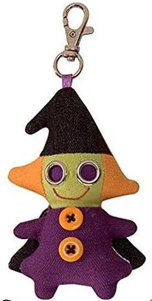 Halloween Witch Backpack Clip 4" by Gund Halloween Witch Backpack Clip 4" by Gund