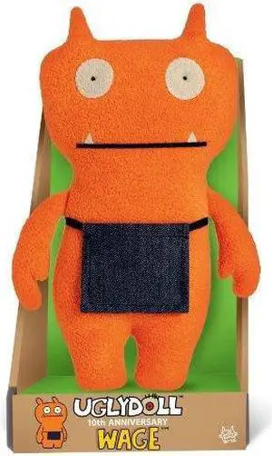Gund Uglydoll Plush 10th Anniversay Wage, 9.8" by Ugly Doll Gund Uglydoll Plush 10th Anniversay Wage, 9.8" by Ugly Doll
