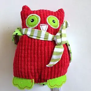 Mary Meyer Red Holiday Yuletide Owl Plush Stuffed Animal Toy, 5.5" Mary Meyer Red Holiday Yuletide Owl Plush Stuffed Animal Toy, 5.5"