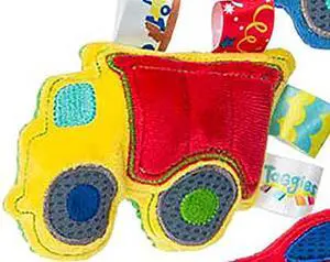 TaggiesTM Wheelies Monster Truck Rattle 5" by Mary Meyer TaggiesTM Wheelies Monster Truck Rattle 5" by Mary Meyer