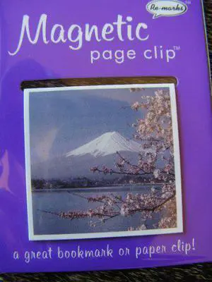 Travel Destinations Mount Fuji Single Magnetic Page Clip Bookmark By Re-marks Travel Destinations Mount Fuji Single Magnetic Page Clip Bookmark By Re-marks