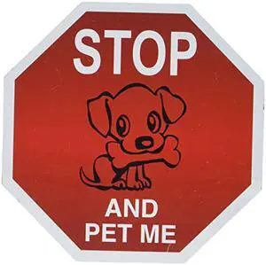 LittleGifts Stop Car Magnet LittleGifts Stop Car Magnet