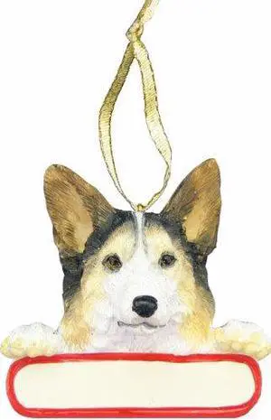 E&S Pets Orn218-100a Corgi Santa's Pals Christmas Ornament E&S Pets Orn218-100a Corgi Santa's Pals Christmas Ornament