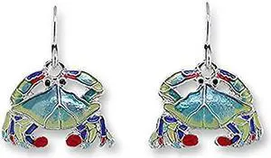 Paul Brent Silver Plated Little Crab Dangle Earrings Paul Brent Silver Plated Little Crab Dangle Earrings