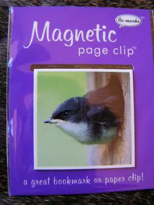 Wildlife Bird Deluxe Single Magnetic Page Clip Bookmark By Re-marks Wildlife Bird Deluxe Single Magnetic Page Clip Bookmark By Re-marks