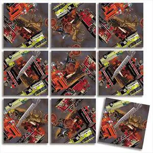 B Dazzle Firefighter Scramble Squares 9 Piece Puzzle B Dazzle Firefighter Scramble Squares 9 Piece Puzzle