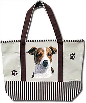 ES Pets 68575-130 Fox Terrier Heavy Duty Canvas Tote Bag ES Pets 68575-130 Fox Terrier Heavy Duty Canvas Tote Bag