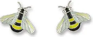 Paul Brent Silver Plated Honey Bee Post Earrings Paul Brent Silver Plated Honey Bee Post Earrings