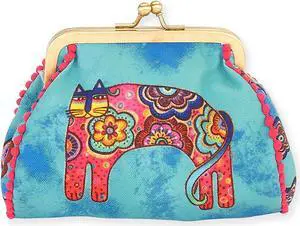 Laurel Burch Bohemian Whiskers Coin Purse Laurel Burch Bohemian Whiskers Coin Purse
