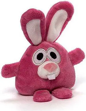 Gund Bon Bons Pink Mini Bunny Beanbag Plush Stuffed Animal, 3" Gund Bon Bons Pink Mini Bunny Beanbag Plush Stuffed Animal, 3"