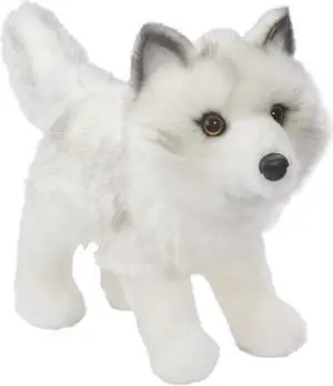 Snow Queen Arctic Fox  10" H